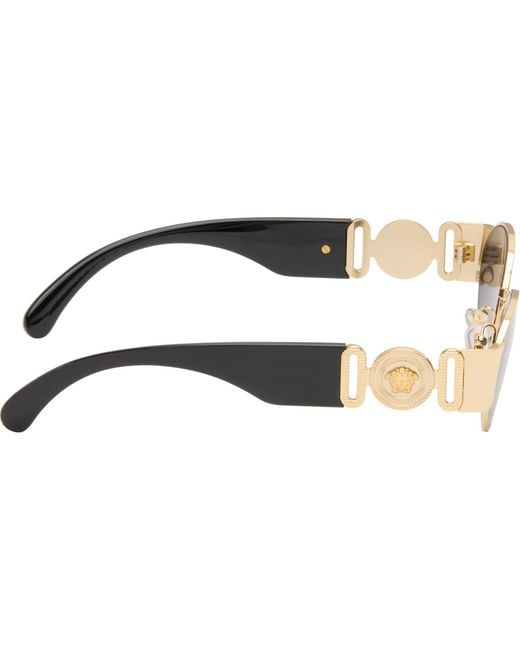 Versace Gray Medusa Biggie Sunglasses