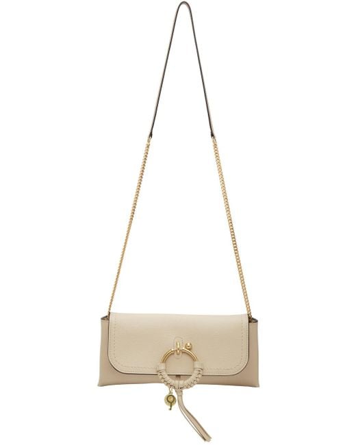 See By Chloé Off-white Joan Evening Bag in Natural | Lyst Canada