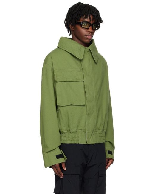 Martine Rose Doll Field Jacket | Green | FARFETCH