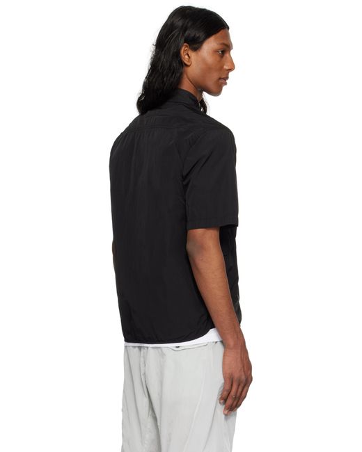 【C.P. Company】ブラック Chrome-R 半袖シャツ メンズ C.P. Company ブラック Chrome-R 半袖シャツ ブラック | Lyst