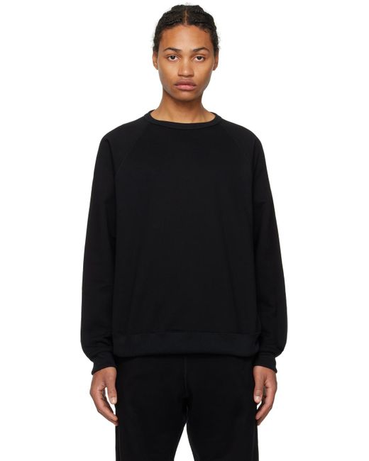 Nanamica Black Crewneck Sweatshirt for men