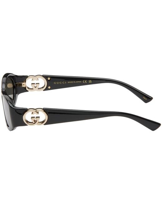 Gucci Black Gg1660S Sunglasses for men