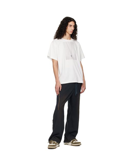 Off-White c/o Virgil Abloh Black Khaki Out Of Office Calf & Suede Sneakers for men