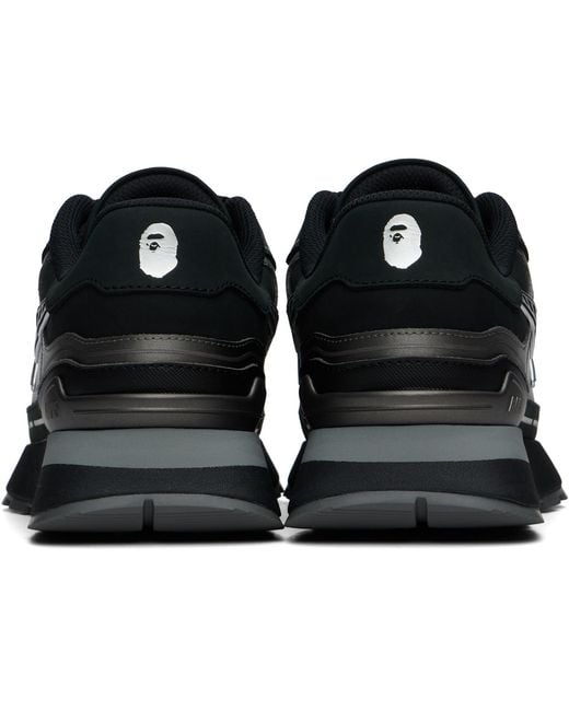 A Bathing Ape Black Cross Sta #1 Sneakers for men