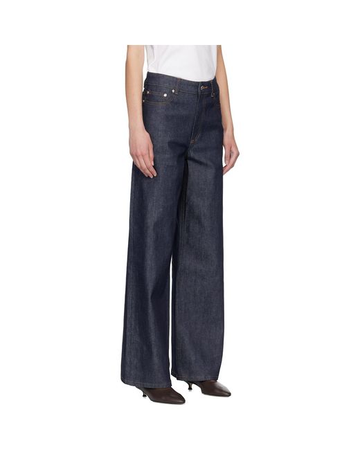 A.P.C. Blue Clyde Jeans