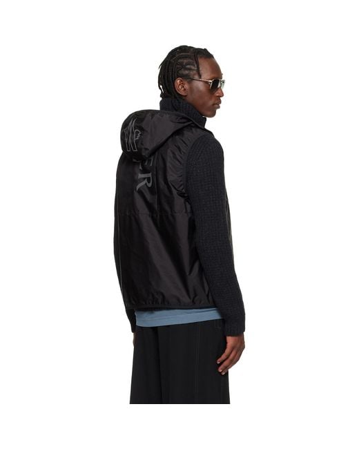 Moncler Black Moretan Vest for men