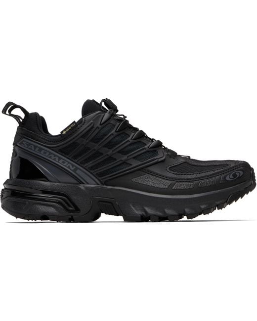 Salomon Black Acs Pro Gore-Tex Sneakers for men
