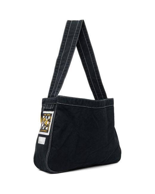 Neighborhood Metallic Newspaper Mod Bag for men