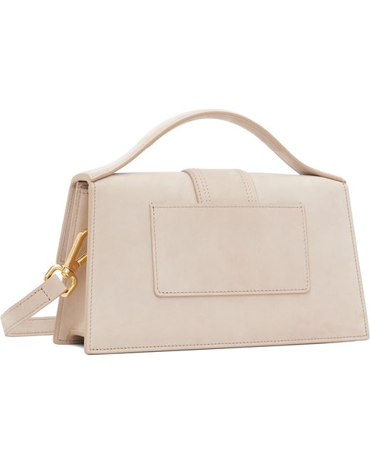 Jacquemus Black Taupe Les Classiques 'The Large Bambino' Bag