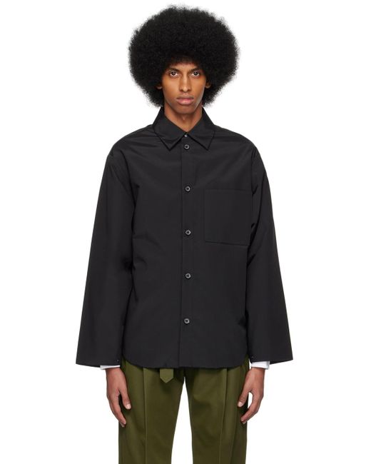 Rito Structure Black Kapok Jacket for men