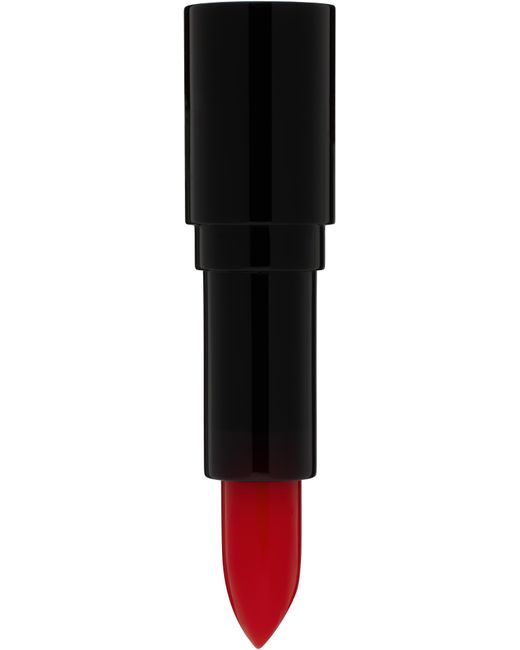 Abra ブラック＆レッド Lipstick シングルピアス Black