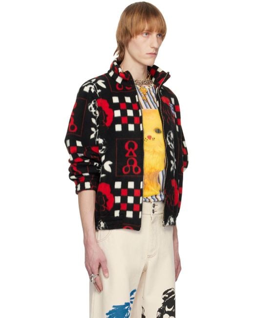 Chopova Lowena Multicolor Black Rugrosa Sweatshirt for men