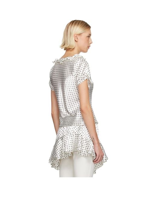 Sandy Liang Multicolor Nickie Blouse