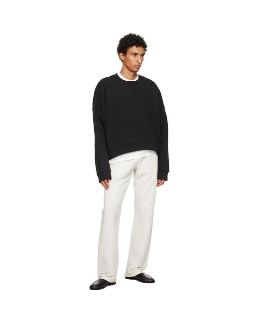 Entire studios Black Box Crew Sweatshirt for men