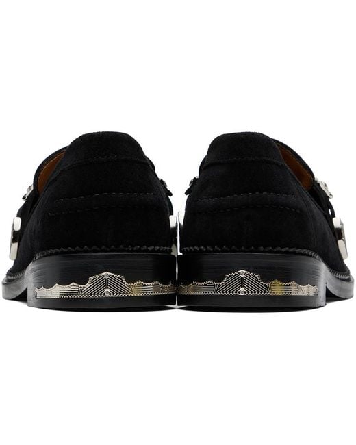 Toga Virilis Black Loafers for men