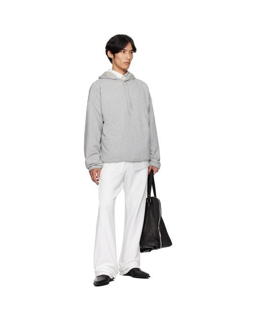 MM6 by Maison Margiela White Drawstring Sweatpants for men