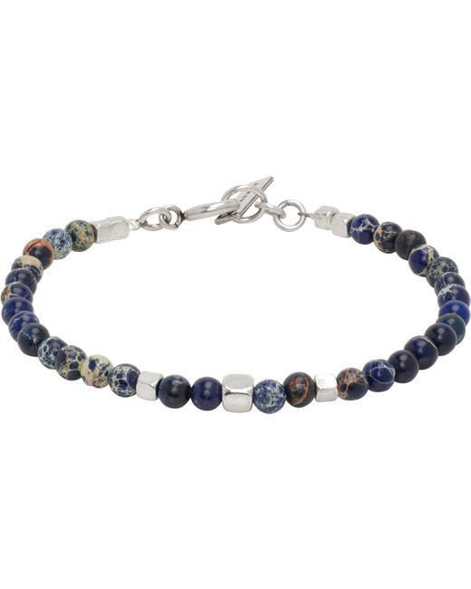 Bracelet Snowstone Bleu Marine Isabel Marant pour homme en coloris Black