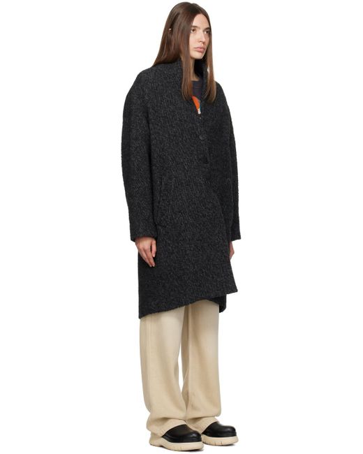 【関税込み】Isabel Marant Etoile グレー Sharon コート Isabel Marant Sharon Coat in Black | Lyst