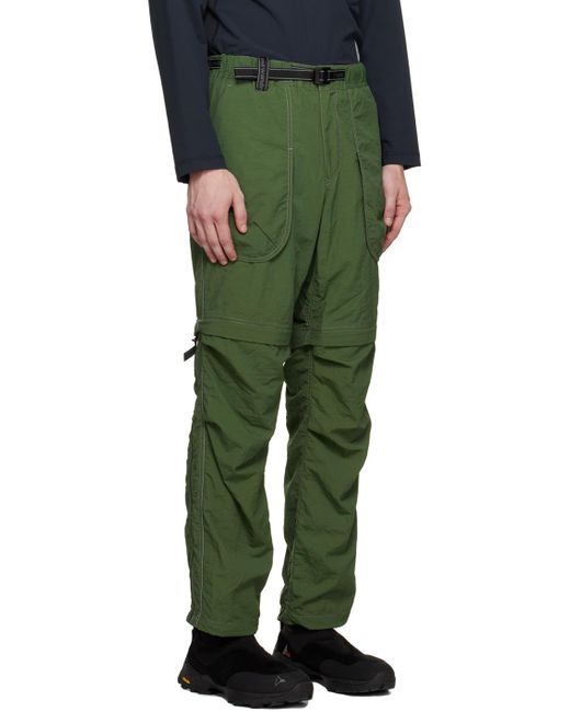 And Wander Green Two-way Trousers for men