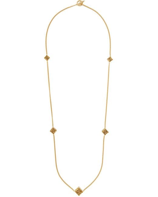 loewe anagram necklace