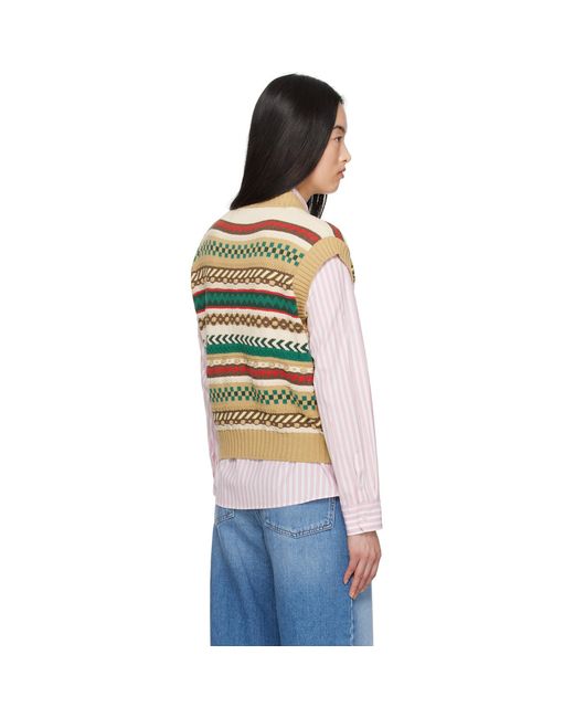 Weekend by Maxmara Black Tan Vicino Vest