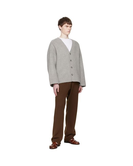 Entire studios Brown Knit Lounge Pants for men