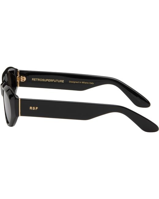 Retrosuperfuture Black Cinema Sunglasses for men