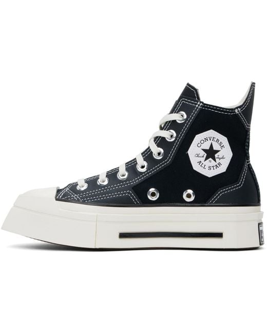 Converse Black Chuck 70 De Luxe Squared Sneakers