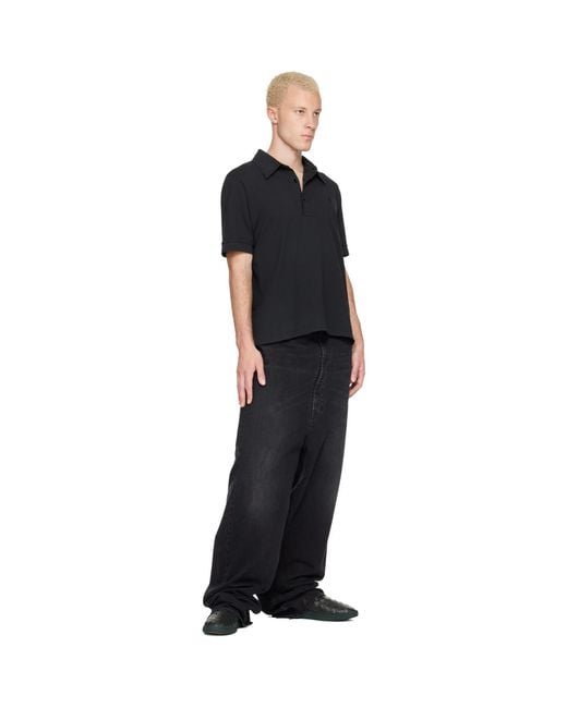 Bottega Veneta Black Sawyer Sneakers for men