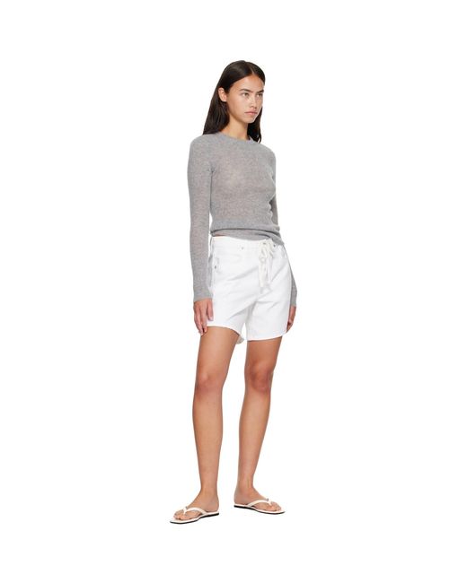 Citizens of Humanity Gray Alessia Crewneck Sweater