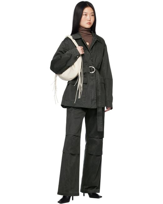【関税込み】Holzweiler グリーン Pepha ジャケット Holzweilerのグリーン Pepha ジャケットがセール中