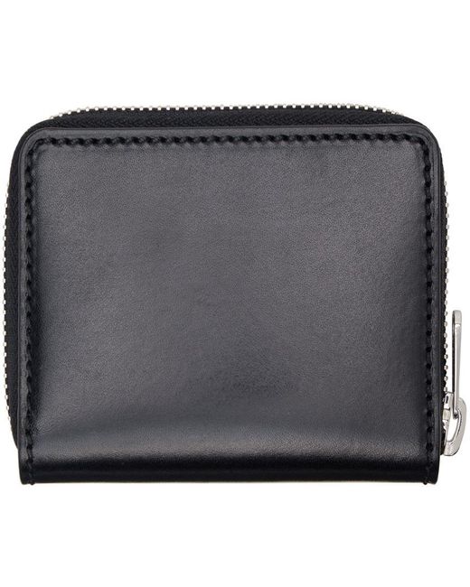 Lemaire Black Compact Wallet | Lyst
