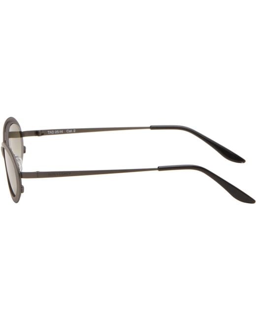 Our Legacy Brown Tad Sunglasses for men