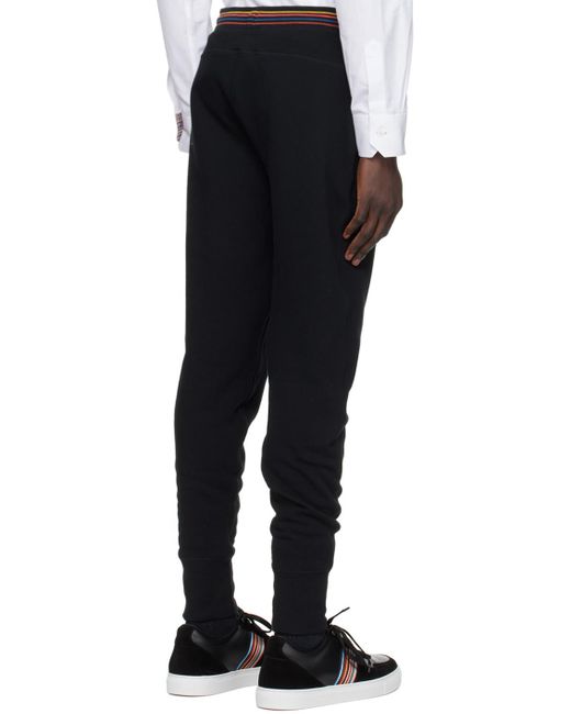 Pantalon de survêtement noir à rayures artist Paul Smith pour homme en coloris Black