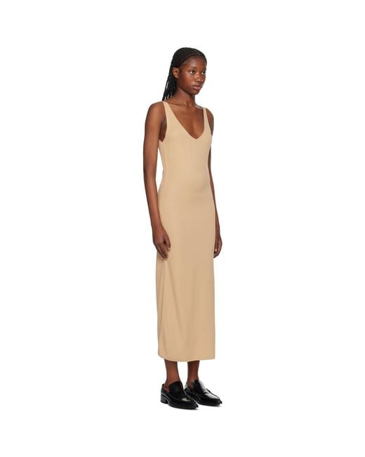 Joseph Black V-neck Maxi Dress