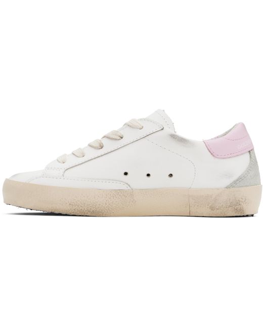 Golden Goose Deluxe Brand キッズ｜ホワイト Super-Star Classic スニーカー Black