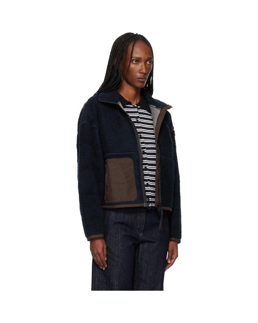 Canada Goose Black Simcoe Zip Up Fleece Jacket