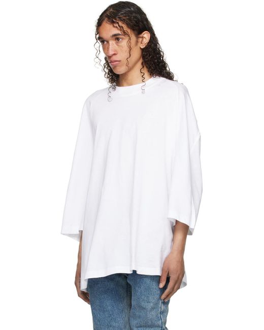 Jean Paul Gaultier White Shayne Oliver Edition T-Shirt for men