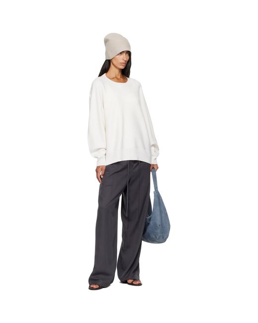 Lisa Yang White Haily Sweater
