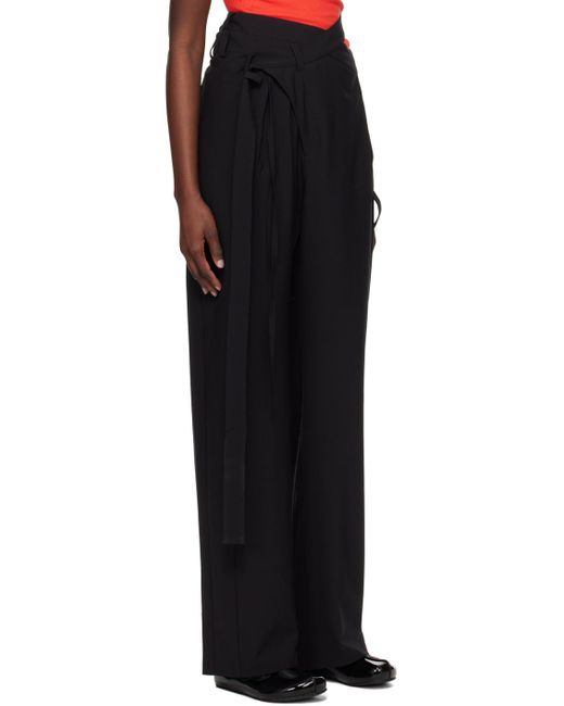 Pantalon noir exclusif à ssense OTTOLINGER en coloris Black