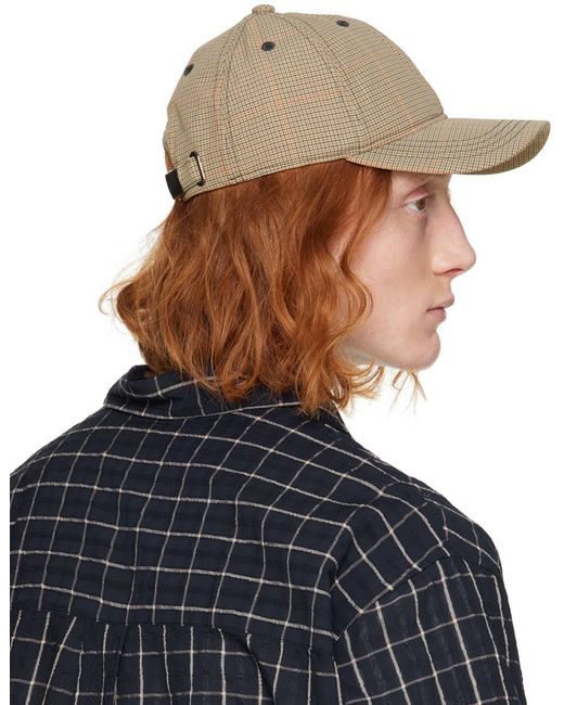Our Legacy Blue Brown & Black Ball Cap for men