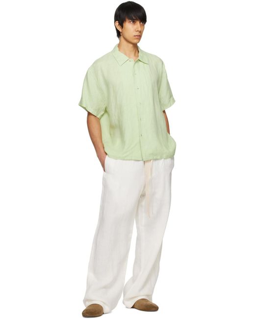 Pantalon ample blanc Commas pour homme en coloris White