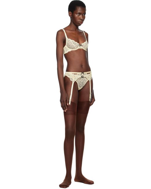 Fleur du Mal オフホワイト Bianca レース ブラ Multicolor