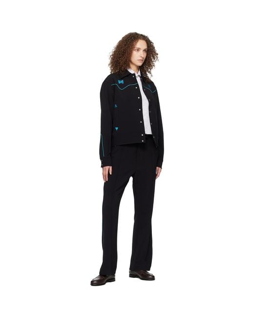 Needles Black Piping Cowboy Lounge Pants