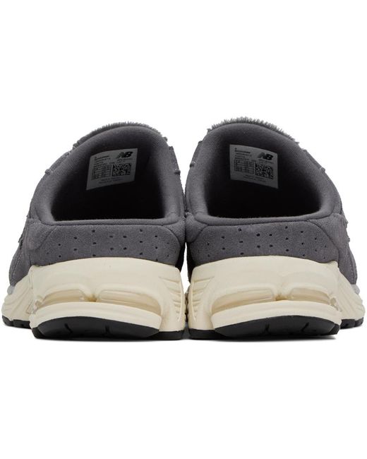 New Balance Black Gray 2002rm Sneakers