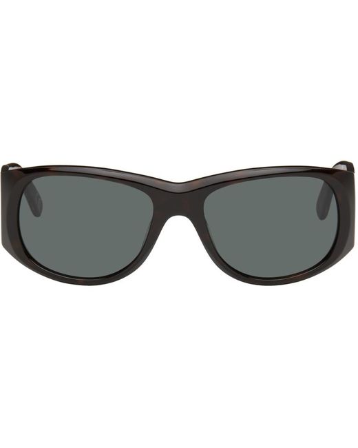 Marni Black Brown Orinoco River Sunglasses for men