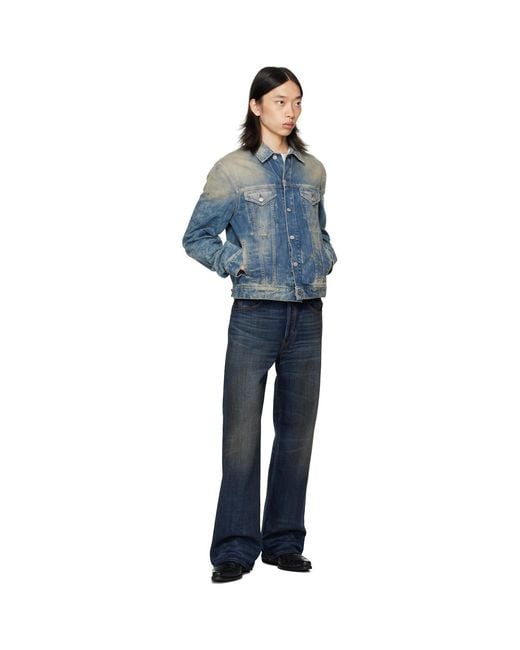 Acne Blue 2006M Goldmine Denim Jacket for men
