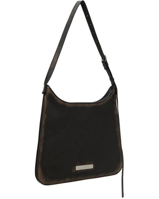 Acne ブラウン Platt バッグ Black