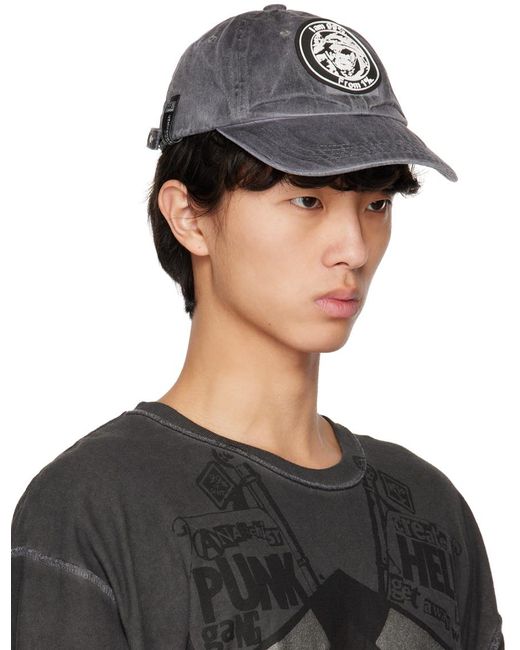 99% Is Black Our Faith Patch Washed Cap for men
