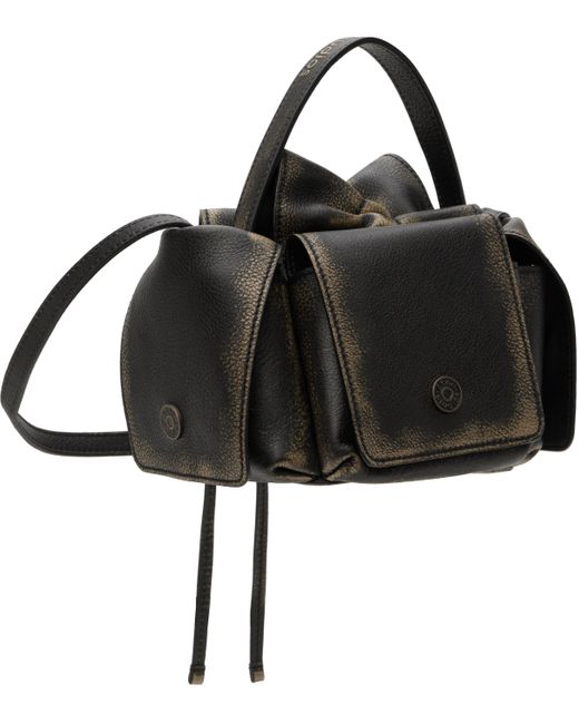Acne Black Multipocket Mini Bag